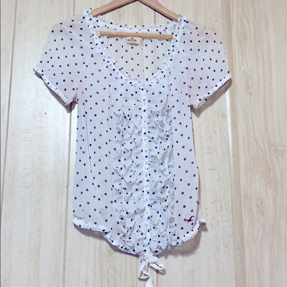 Hollister polka dot Blouse